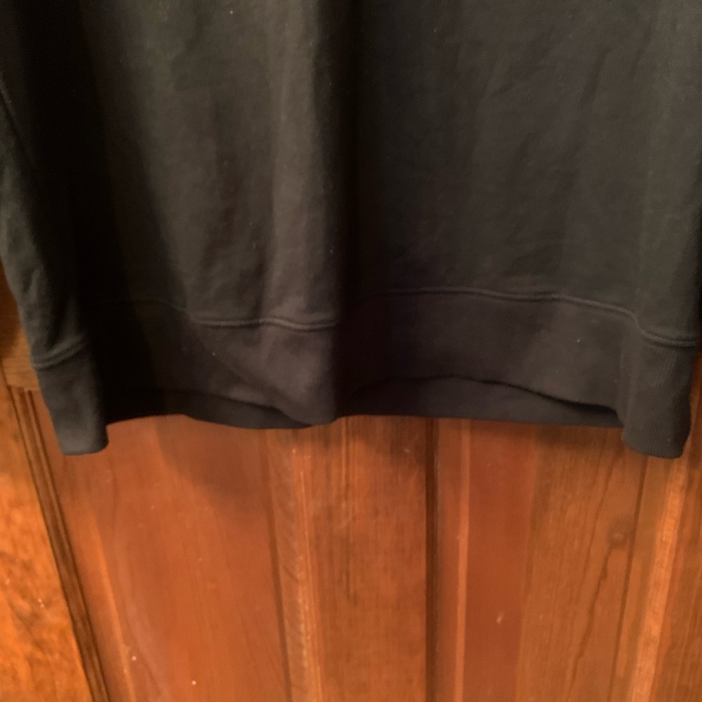 Michael KORS, NEW NEVER WORN, Large BLACK long sleeve sweatshirt, top Round neck - Picture 4 of 7